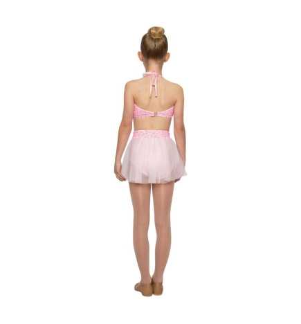 Light Pink "Charlotte" Child Lyrical/Contemporary Dance Costume