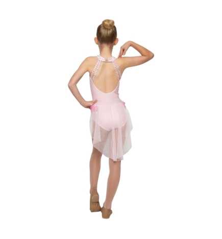 Light Pink "Josephine" Child Lyrical/Contemporary Dance Costume