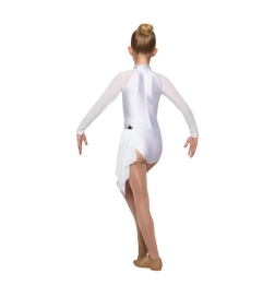 White "Kayla" Child Lyrical/Contemporary Dance Costume