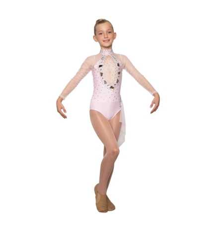 Light Pink "Kayla" Child Lyrical/Contemporary Dance Costume