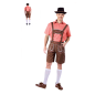 Beer Man Red Check Oktoberfest Costume Beer Man Red Check Oktoberfest Costume
