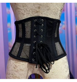 Black Mesh Cincher