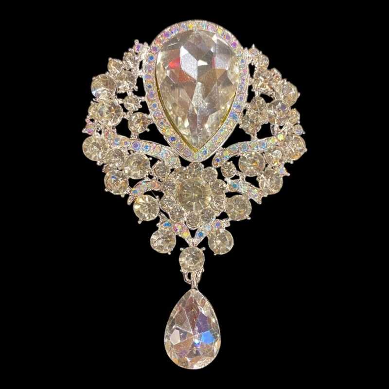 Sovereign Rhinestone Brooch