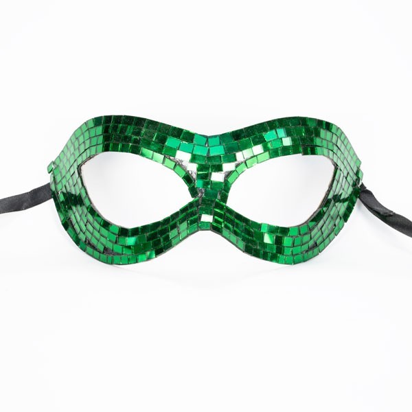 Mirrored Mask Green