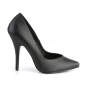 Seduce 420 Pump Black PU Pleaser