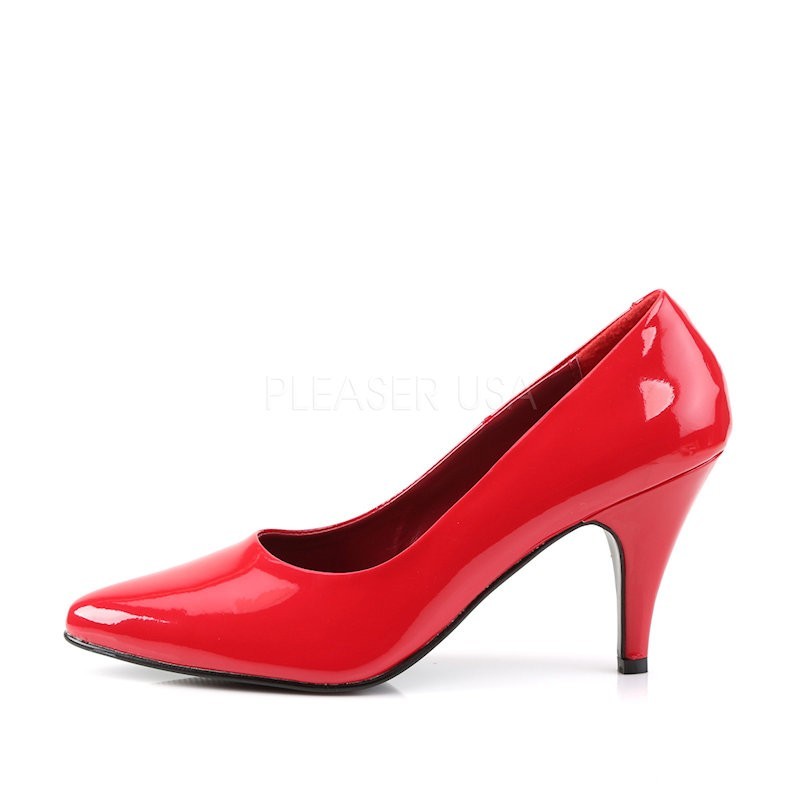 Pump 420 Red Patent Funtasma