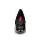 Divine 420 Pump Black Patent Pink Label