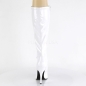 EOL - Seduce 2000 Stretch Boot White Patent Pleaser