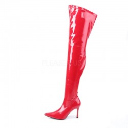 Pleaser Funtasma Lust 3000 Thigh High Boot Red