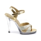 Flair 419G Strap Sandal Multi Glitter Gold Fabulicious Flair 419G Strap Sandal Multi Glitter Gold Fabulicious