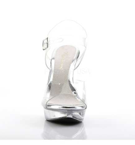 Cocktail 508 Strap Sandal Clear Fabulicious