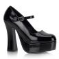 Dolly 50 Platform Pump Black Patent Demonia Dolly 50 Platform Pump Black Patent Demonia