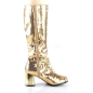 Spectacular 300 Boot Gold Sequin Bordello