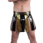 Gold and Black Sequin Gladiator Skirt
