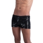 Black Unisex Sequin Shorts