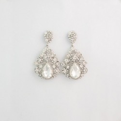 Clear Crystal Diamante Earring M23