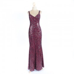 Long Sequin Dress Style 1