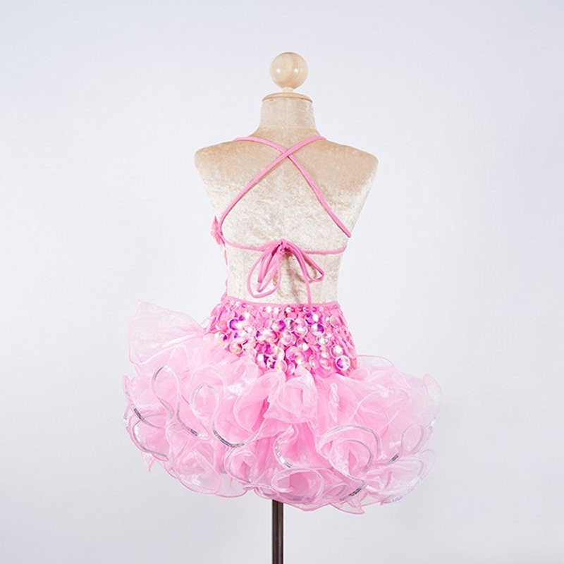 Light Pink Pop Sequin Americano Dress