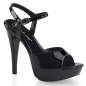 Cocktail 509 Strap Sandal Black Fabulicious