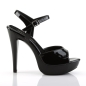Cocktail 509 Strap Sandal Black Fabulicious