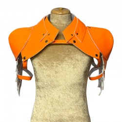 Neon Orange Gladiator Deluxe Shoulder Piece