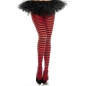 Music Legs Black-Red Striped Tights Music Legs Black-Red Striped Tights
