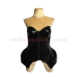 Black PVC Cup Hip Corset Black PVC Cup Hip Corset