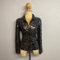 Black Children's Sequin Button Jacket