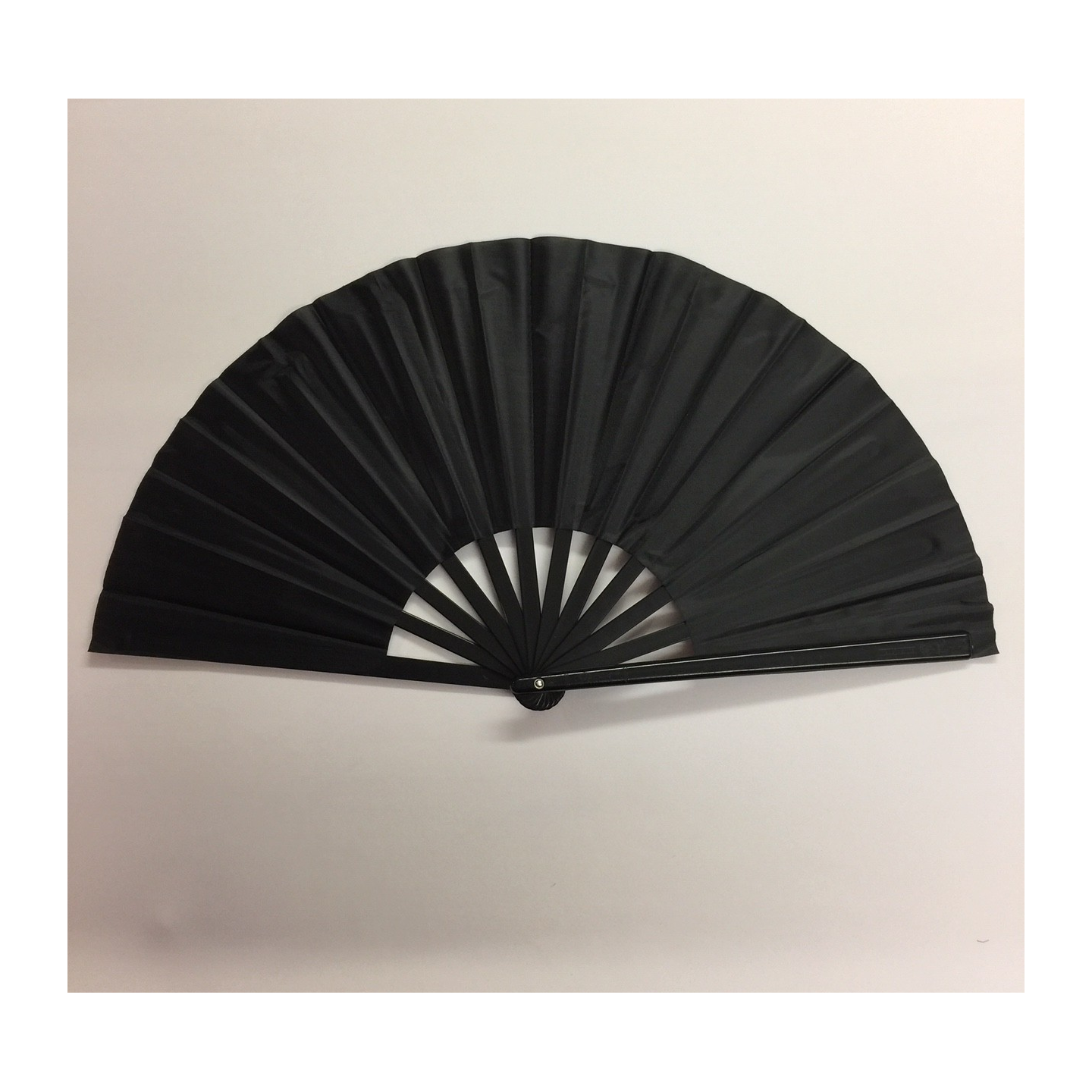 Black Plastic Handle Clacking Fan