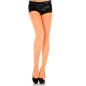 Music Legs Neon Orange Opaque Tights Music Legs Neon Orange Opaque Tights
