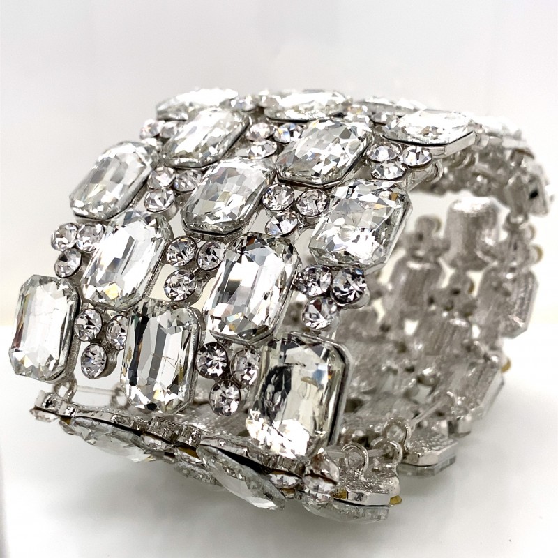 Clear Crystal Diamante Bracelet No 2