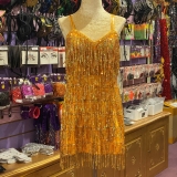 Sequin Fringe S-Hem